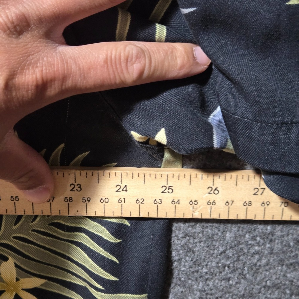 Tommy Bahama 100% Silk Tropical Hawaiian Floral Button Up Shirt XL - Picture 5 of 8